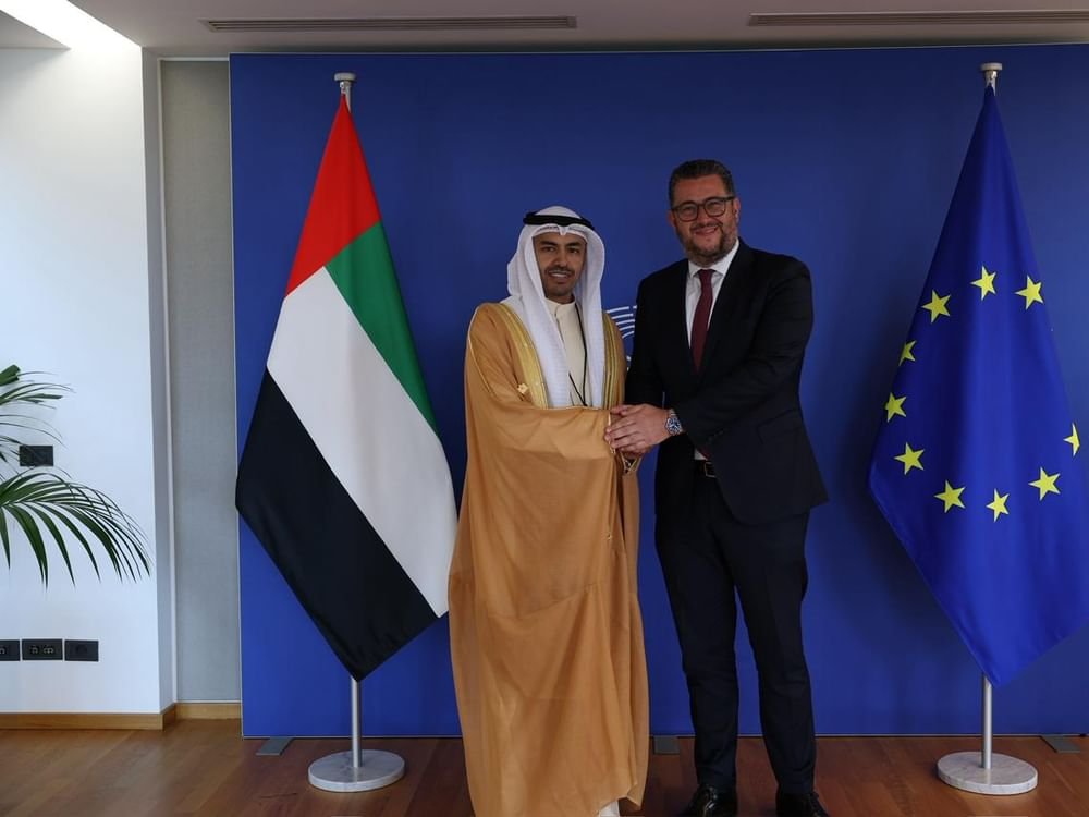 "الوطني الاتحادي" يبحث مع منسق التجارة الدولية في البرلمان الأوروبي تعزيز التعاون 1 "الوطني الاتحادي" يبحث مع منسق التجارة الدولية في البرلمان الأوروبي تعزيز التعاون