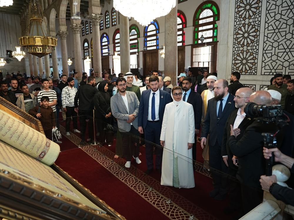 بدعم من الشيخة فاطمة / الإمارات تُرمم "الجامع الأموي" حفاظاً على التراث العربي والإسلامي 1 بدعم من الشيخة فاطمة / الإمارات تُرمم "الجامع الأموي" حفاظاً على التراث العربي والإسلامي