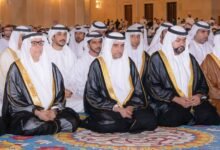 حمد الشرقي يؤدي صلاة عيد الأضحى المبارك بحضور ولي العهد في جامع الشيخ زايد بالفجيرة 36 حمد الشرقي
