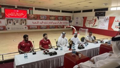 "الشارقة" يعلن برنامج حملته للدفاع عن لقب آسيا لكرة اليد تحت شعار "حكاية بطل لا تنتهي" 6 "الشارقة" يعلن برنامج حملته للدفاع عن لقب آسيا لكرة اليد تحت شعار "حكاية بطل لا تنتهي"