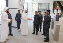 قائد عام شرطة الفجيرة يطلع على جاهزية محطة الفجيرة لقطارات الاتحاد