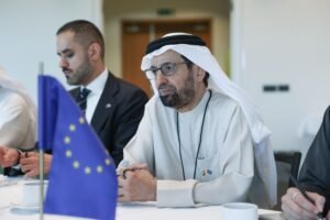 علي النعيمي يلتقي عضو لجنة الشؤون الخارجية في البرلمان الأوروبي في ستراسبورغ 2 علي النعيمي يلتقي عضو لجنة الشؤون الخارجية في البرلمان الأوروبي في ستراسبورغ