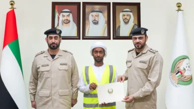 دفاع مدني الشارقة تكرم 3 أفراد لمساهمتهم في التعامل مع حوادث الحريق 4 دفاع مدني الشارقة تكرم 3 أفراد لمساهمتهم في التعامل مع حوادث الحريق