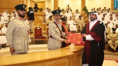 القائد العام لشرطة دبي يشهد تخرج 78 طالباً من برامج أكاديمية الشرطة المتخصصة