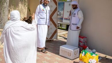هيئة الأعمال الخيرية العالمية توزع طروداً غذائية على الأسر المتعففة بقيمة 3 ملايين درهم
