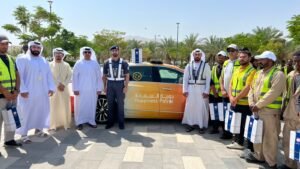 شرطة أبوظبي تنظم فعاليات مجتمعية لإسعاد العمال في يومهم العالمي