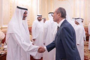 حمد الشرقي يستقبل المهنئين بعيد الأضحى المبارك