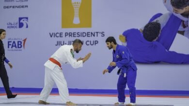 كأس نائب رئيس الدولة للجوجيتسو تنطلق غدًا السبت بمشاركة 9 أندية