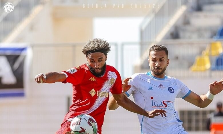 الوداد يواصل نزيف النقاط في الدوري المغربي 12 الوداد يواصل نزيف النقاط في الدوري المغربي