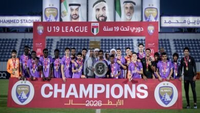 أفراح الزعيم تتواصل.. العين بطلًا لدوري تحت 19 عامًا