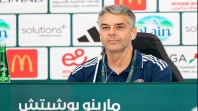 بوشيتش: حظوظنا متكافئة مع العين في نهائي كأس رئيس الدولة