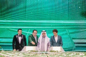 نهيان بن مبارك يشهد إطلاق مشروع "Greenz by Danube" في دبي