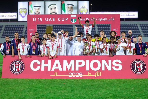 الجزيرة بطلًا لكأس الإمارات تحت 15 عامًا على حساب النصر 1 الجزيرة بطلًا لكأس الإمارات تحت 15 عامًا على حساب النصر