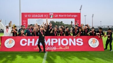 عجمان بطلًا لدوري تحت 13 عامًا بعد صراع مع شباب الأهلي 4 عجمان