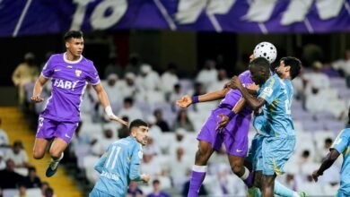 فوز العين وعجمان في دوري أدنوك للمحترفين