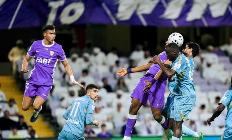 فوز العين وعجمان في دوري أدنوك للمحترفين