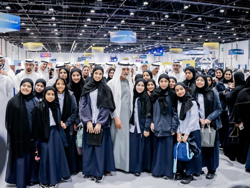 نهيان بن مبارك يزور المسابقة الوطنية لمهارات الإمارات 2026 1 نهيان بن مبارك يزور المسابقة الوطنية لمهارات الإمارات 2026