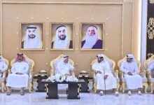 حاكم عجمان وولي عهده يواصلان استقبال المهنئين بعيد الأضحى المبارك