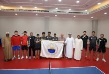 نادي الشارقة بطلًا لدوري الشباب لتنس الطاولة