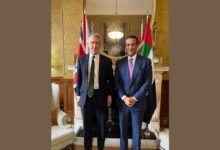 سعيد الهاجري يبحث مع وزير الدولة لشؤون الأمن البريطاني تعزيز الشراكة في مجال مكافحة التدفقات المالية غير المشروعة
