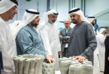 ذياب بن محمد بن زايد يزور الدورة الخامسة من "اصنع في الإمارات"