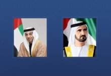 محمد بن راشد ومنصور بن زايد يعزون رئيس وزراء مصر في وفاة والده