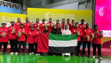 القوس والسهم والبادل يرفعان رصيد الإمارات إلى 61 ميدالية في الألعاب الخليجية