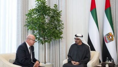رئيس الدولة ومستشار النمسا يبحثان تعزيز الشراكة الإستراتيجية الشاملة بين البلدين والتطورات الإقليمية