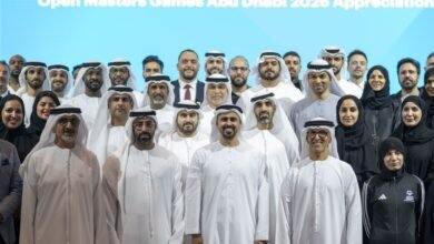 ذياب بن محمد بن زايد يُكرِّم فِرق عمل ألعاب الماسترز أبوظبي 2026 ويوجّه بإقامة «ألعاب الماسترز الإماراتية» سنوياً