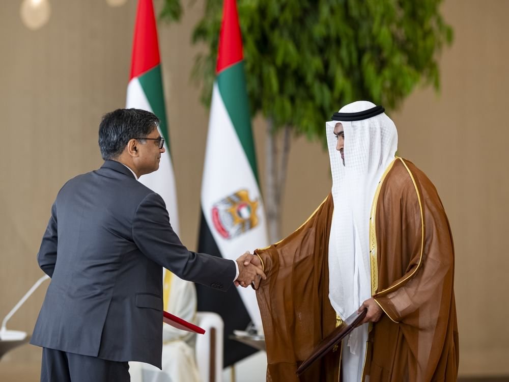رئيس الدولة ورئيس وزراء الهند يشهدان إعلان عدد من الاتفاقيات ومذكرات التفاهم بين البلدين 1 رئيس الدولة ورئيس وزراء الهند يشهدان إعلان عدد من الاتفاقيات ومذكرات التفاهم بين البلدين