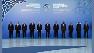 نيابةً عن رئيس الدولة.. ثاني الزيودي يشارك في منتدى أوراسيا الاقتصادي 2026 في كازاخستان
