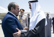 رئيس الدولة والرئيس المصري يبحثان العلاقات الأخوية والتطورات الإقليمية