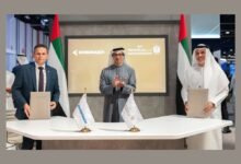 منصور بن زايد يشهد التوقيع على عقد شراء طائرات C-390 ميلينيوم لصالح القوات الجوية