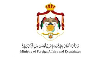 الأردن يدين الاعتداءات الإيرانية الغاشمة على الإمارات