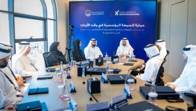 راشد بن حميد يحضر انطلاق أول برنامج لتعزيز السمعة المؤسسية بجامعة عجمان