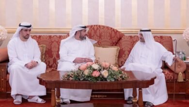 حمد الشرقي يواصل استقبال المهنئين بعيد الأضحى المبارك بحضور ولي عهد الفجيرة