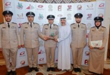 شرطة الشارقة تحصد جائزتين ضمن جوائز مجموعة دبي للجودة 21 شرطة الشارقة تحصد جائزتين ضمن جوائز مجموعة دبي للجودة