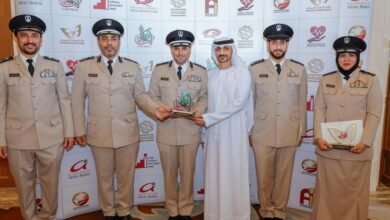 شرطة الشارقة تحصد جائزتين ضمن جوائز مجموعة دبي للجودة 4 شرطة الشارقة تحصد جائزتين ضمن جوائز مجموعة دبي للجودة