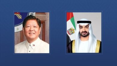 رئيس الدولة يعزي رئيس الفلبين في ضحايا الزلزال 2 رئيس الدولة