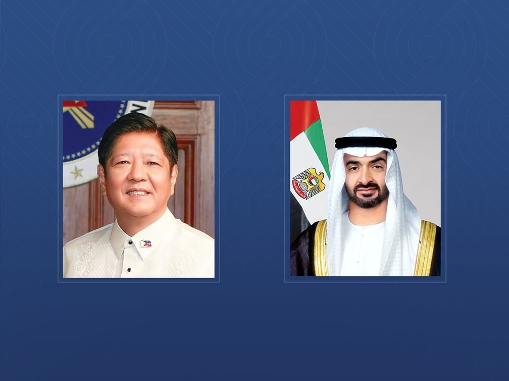 رئيس الدولة يعزي رئيس الفلبين في ضحايا الزلزال 1 رئيس الدولة