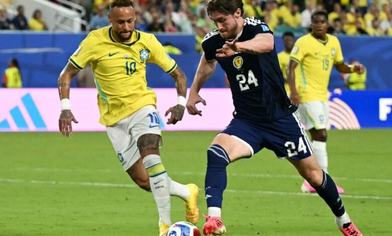 البرازيل تضرب اسكتلندا بثلاثية وتبلغ دور 32 لكأس العالم 3 البرازيل تضرب اسكتلندا بثلاثية وتبلغ دور 32 لكأس العالم