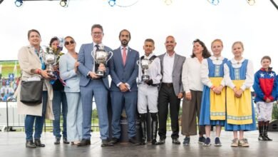 "وسمي الخالدية" يتوج بطلاً لكأس رئيس الدولة للخيول العربية الأصيلة في السويد 4 وسمي الخالدية