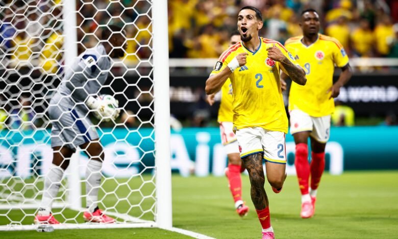 كولومبيا تنجو من فخ الكونغو الديمقراطية بكأس العالم 12 كولومبيا