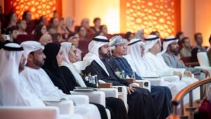 محمد الشرقي يشهد الحفل الموسيقي لأوركسترا الفجيرة الفلهارمونية