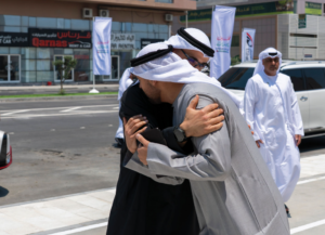 خالد بن محمد بن زايد يدشّن محطة قطار الركاب بمدينة محمد بن زايد ويشهد الإعلان عن شبكة خط السكك الحديدية لنقل الركاب