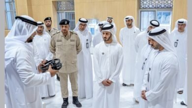 زايد بن حمد آل نهيان يطّلع على جهود شرطة الشارقة في الوقاية من المخدرات ومكافحتها