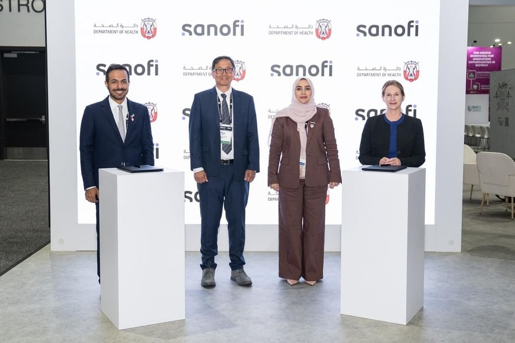 مذكرة تفاهم بين «دائرة الصحة – أبوظبي» و«سانوفي» لتعزيز الابتكار في مجال اللقاحات 1 صحة أبوظبي