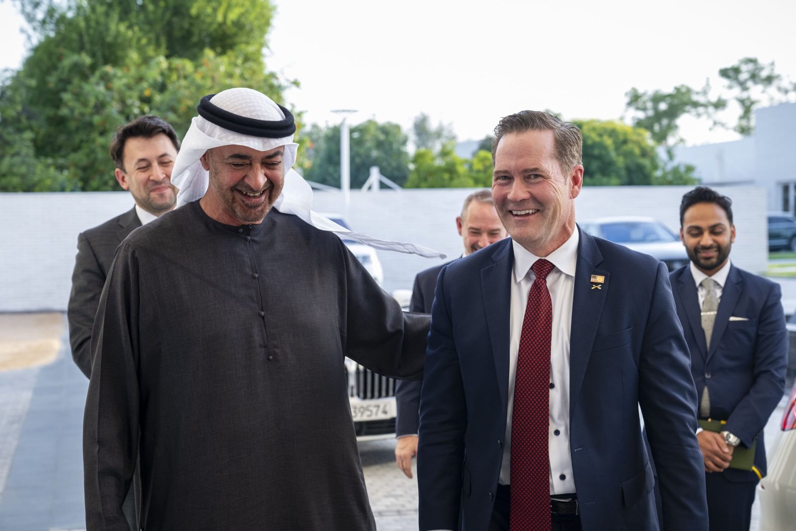 رئيس الدولة يستقبل المندوب الأميركي لدى الأمم المتحدة 1 رئيس الدولة