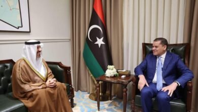 سفير الإمارات يلتقي رئيس حكومة الوحدة الوطنية في ليبيا 5 سفير الإمارات
