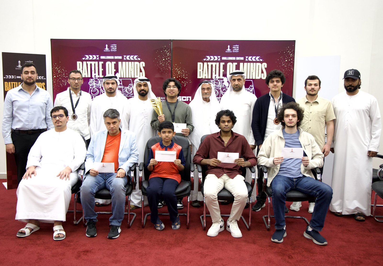 الفلبيني جاكوب بطل "تحدي العقول للشطرنج" بالشارقة 1 تحدي العقول للشطرنج